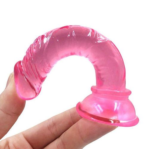 Small Dildo Anal Dildo Soft Penis Slim Beginner Dildo Women Masturbation G Spot Massager Sex Toy