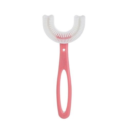 Kids Toothbrush Silicone U-shaped Children Toothbrush Manual U Shaped Toothbrush For Babies 6-12 Yrs