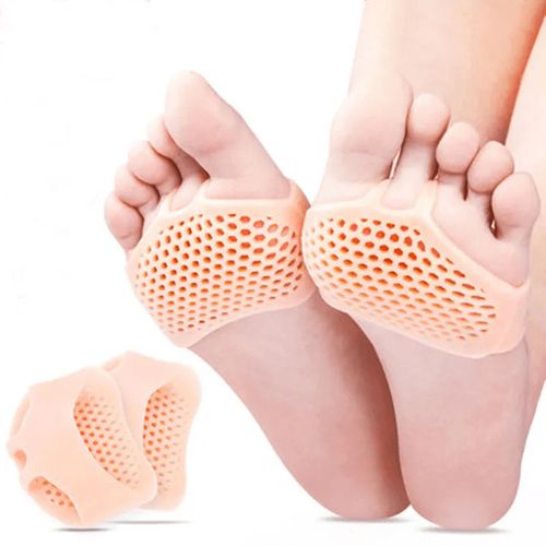 Women's Silicone Foot Pads Women's Half Size Pads High Heel Shoes Front Pads Anti slip Foot Protection Shoes Pads High Heel Insoles