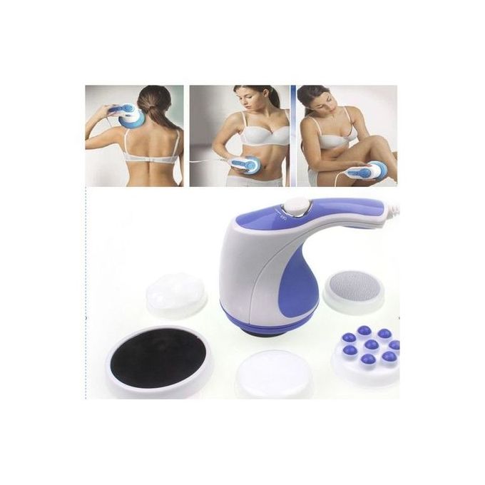 Relax & Tone Relax And Spin Tone Full Body Massager - Blue/White