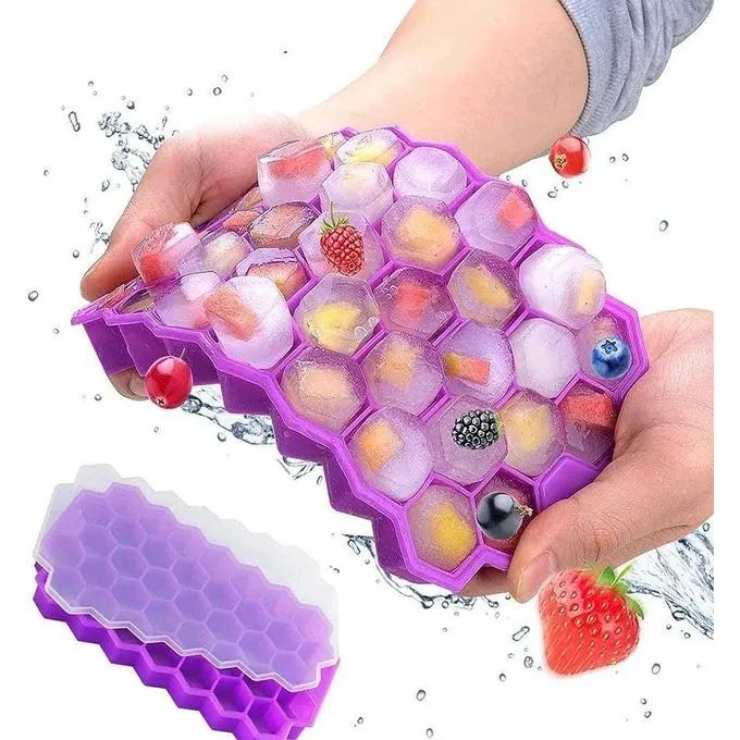 37 Grids Silicon Ice Cube Maker Tray