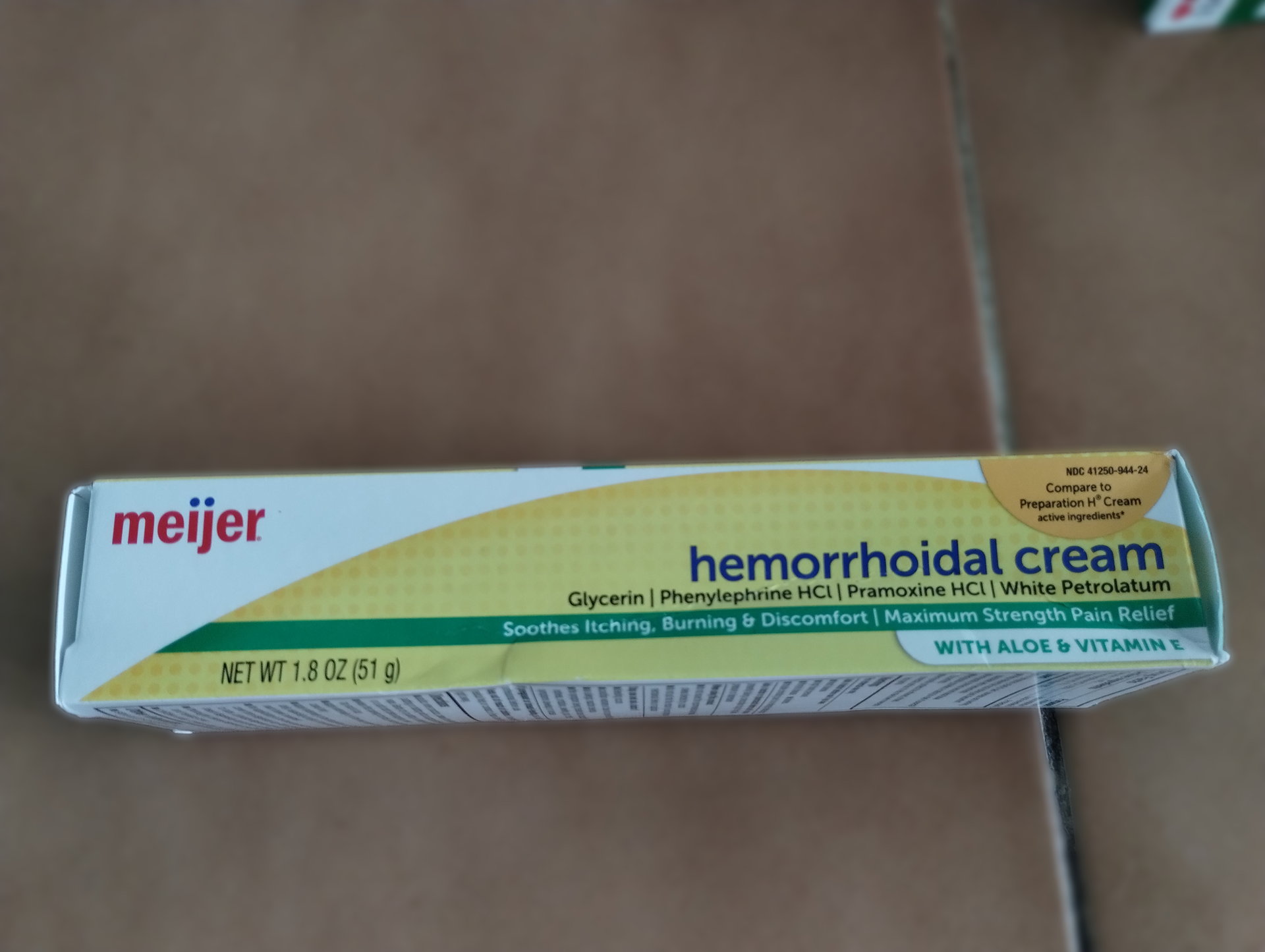 Meijer Hemorrhoidal Cream/Ointment