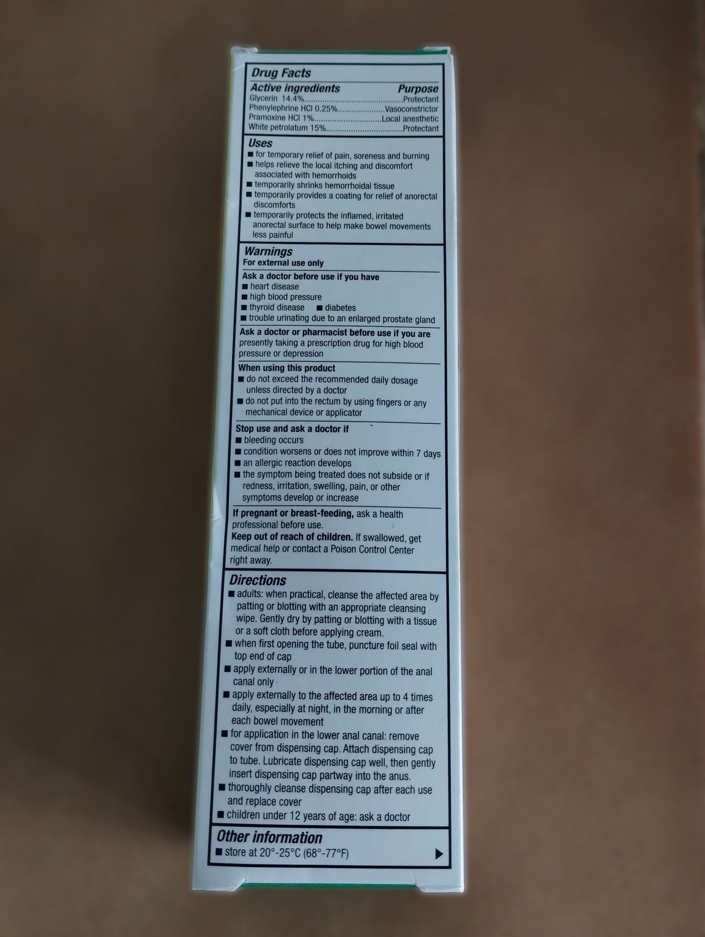 Meijer Hemorrhoidal Cream/Ointment