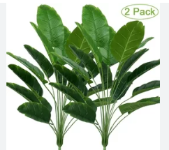 ARTIFICIAL HOME DECOR BANANA PLANT(80cm) (NO POT)
