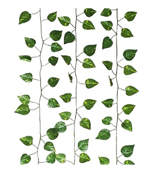 AFFORDABLE HOME DECOR ARTIFICIAL//FAUX/AESTHETIC IVY GARLAND GREENERY HANGING VINES/LEAVES FOR LIVINGROOM/BEDROOM/BATHROOM DECOR