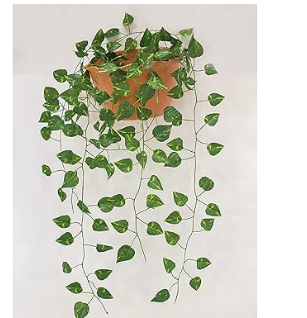 AFFORDABLE HOME DECOR ARTIFICIAL//FAUX/AESTHETIC IVY GARLAND GREENERY HANGING VINES/LEAVES FOR LIVINGROOM/BEDROOM/BATHROOM DECOR