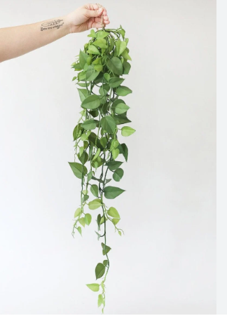 HOME DECOR BEAUTIFUL NON-FADE ARTIFICIAL/ FAKE WALL HANGING VEINS(WITH/WITHOUT HANGING VASE)-living room, dining room, kitchen, bathroom hanging vines/decorLIVINGROOM/BEDROOM/BATHROOM DECOR