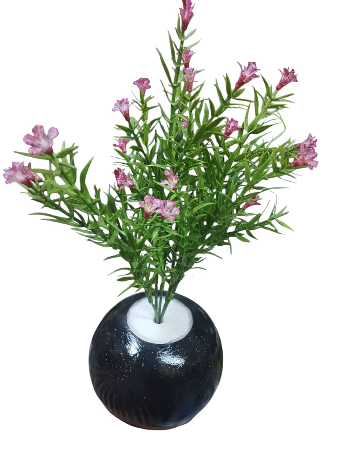 Wooden Flower Pot /Vase acts as planters for artificial flowers( no flower)
