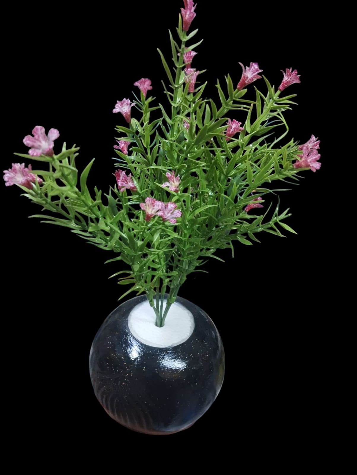 Wooden Flower Pot /Vase acts as planters for artificial flowers( no flower)