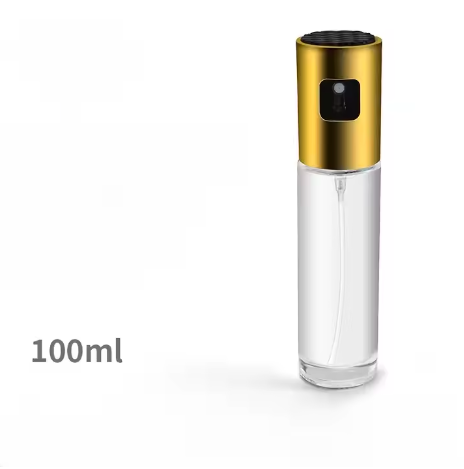 Oil Spray Pot 100ml Glass Kitchen Household Air Fryer Oil Spray Bottle Edible Oil Watering Can Spray Bottle