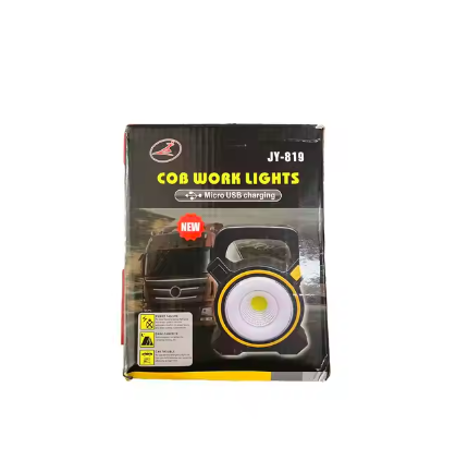 Solar Outdoor Rechargeable Cob Car Work Lamp Torch Working Lamp Camp Lantern Worklight Lamp Field Led Flood Work Light