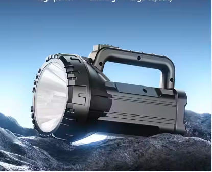 LED Searchlight Rechargeable for Outdoor Camping Security & Hunting Handheld Portable dp Flashlight Lighting