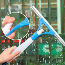 3 in 1 Double Sided Shower Squeegee with Water Sprayer, Window & Glass Cleaner🔆Has inbuilt spray bottle🔆Double sided