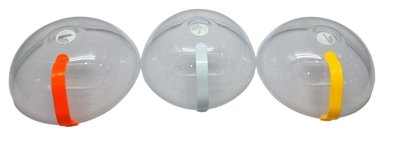 Kitchen Microwave plate cover-BPA free food cover with vent and detachable coloured handle