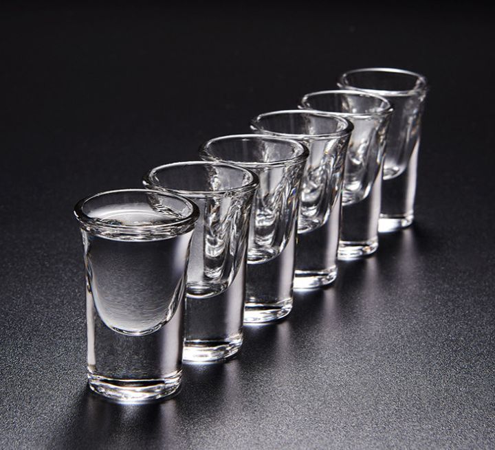 6-Piece Elegant Tot Glass Set – 15ml Each, Premium Glass Material, Perfect for Shots, Tastings, and Celebrations