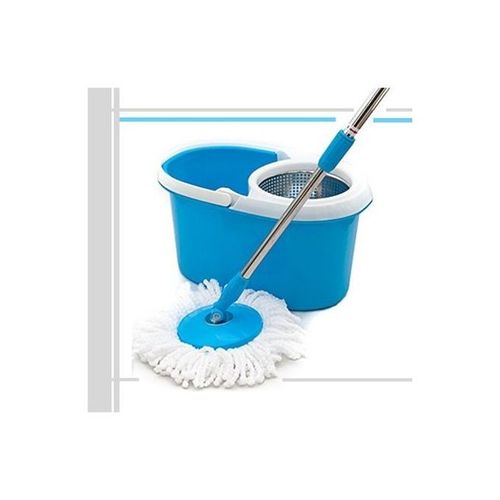 Rotating 360 Spin Mopper(MOP002) And Bucket Set 360 rotating washable mop No spills, no shock and no damage to floors Microfiber mop head works great wet or dry,Household cleaning,Mopping Tools.