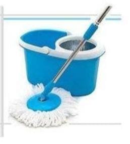 Rotating 360 Spin Mopper(MOP002) And Bucket Set 360 rotating washable mop No spills, no shock and no damage to floors Microfiber mop head works great wet or dry,Household cleaning,Mopping Tools.