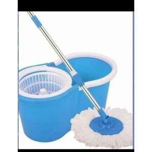 Rotating 360 Spin Mopper(MOP002) And Bucket Set 360 rotating washable mop No spills, no shock and no damage to floors Microfiber mop head works great wet or dry,Household cleaning,Mopping Tools.