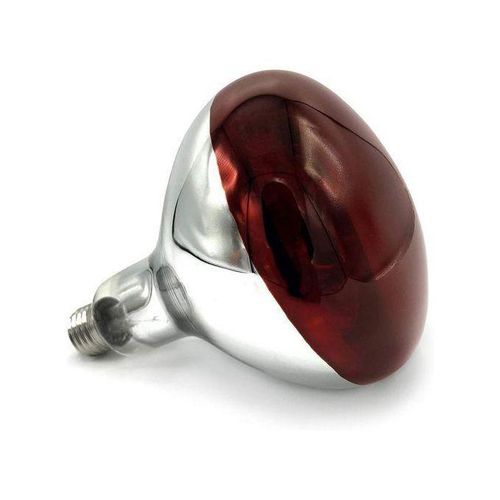 Red Infrared Heat Chicken Bulb – 6000-Hour Lifespan for Animal Health in Professional Farms & Garages