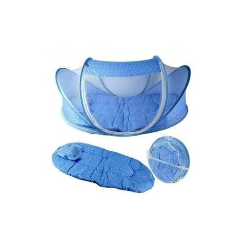 Portable Foldable Baby Crib Mattress with Mosquito Net and Soft Newborn Baby Nest Bed – Lightweight Travel Sleeping Cot for Infants and Toddlers