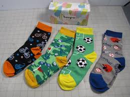 NEW ARRIVAL – Fashion 6 Pairs Bright Unisex Happy Kids Socks in Multicoloured Designs – Soft, Fun & Comfortable Everyday Footwear for Boys and Girls