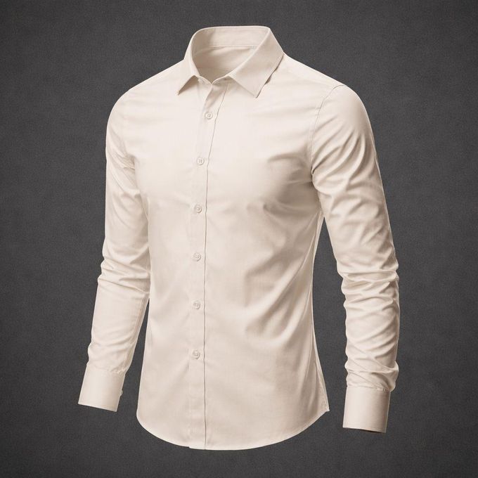 Men's Official Shirts Long Sleeve 3 Pack – Premium Quality Slim Fit Business Dress Shirts with Classic Collar & Button Closure for Office & Professional Wear