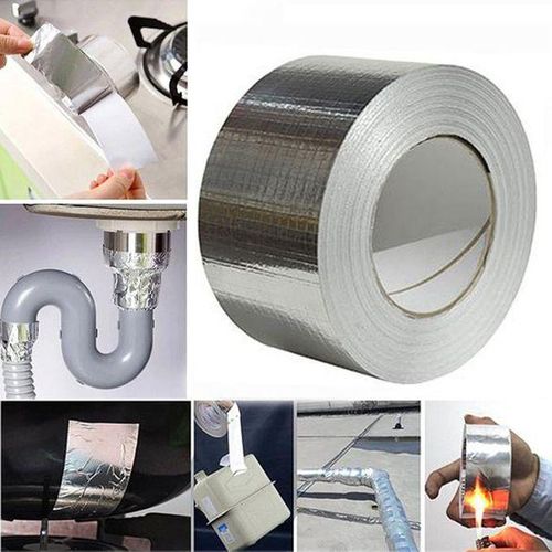 Aluminium Foil Tape Water Proof & UV Resistant Cost-Effective Glass Tape