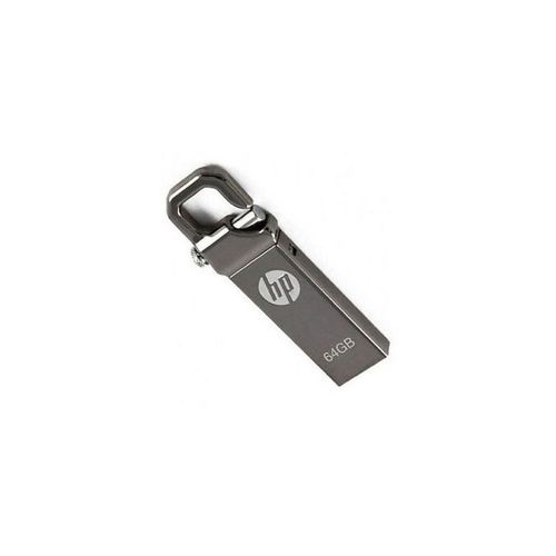 HP V250W Flash Disk With Clip - 64GB - Silver
