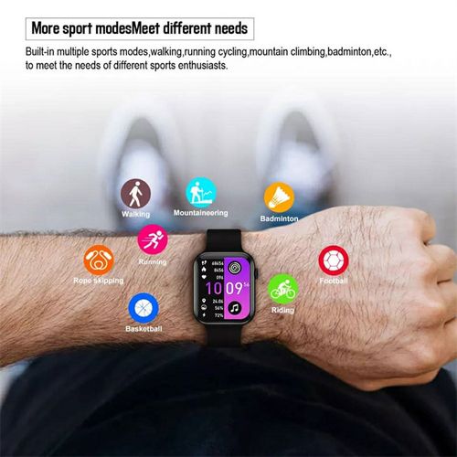 T55 Full Touch Screen Fashion Smart Watch 2 Strap Combination Watch