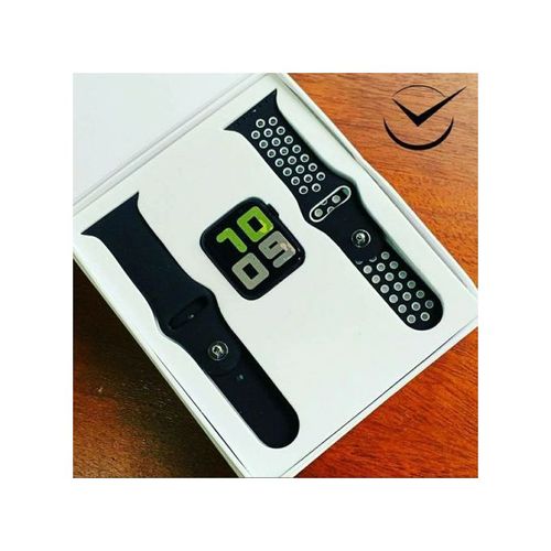 T55 Full Touch Screen Fashion Smart Watch 2 Strap Combination Watch