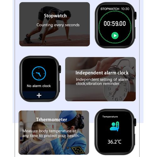 T55 Pro Max Smart Watch Headset Gift Box-Black