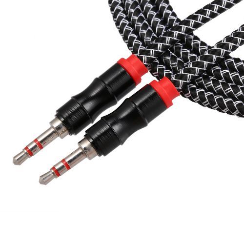 2M 3.5mm Male To Male Jack Aux Cable