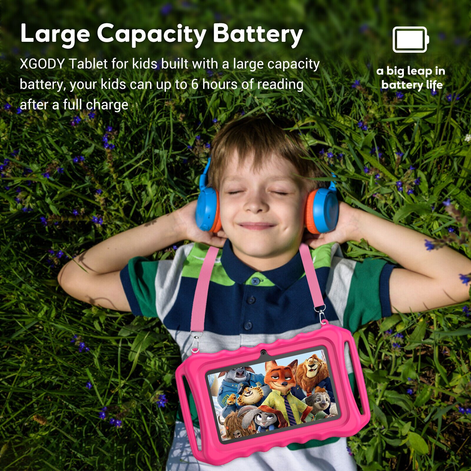 Bebe KIDS STUDY TABLETS 64GB +silicone Cover