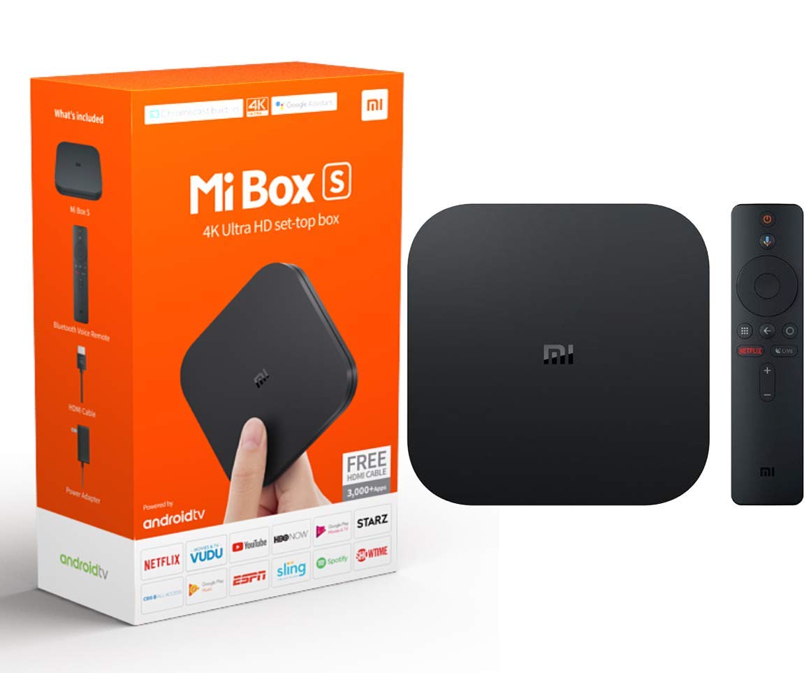 Mi XIAOMI Mi Android TV BoxS 2GB DDR3 RAM 8GB