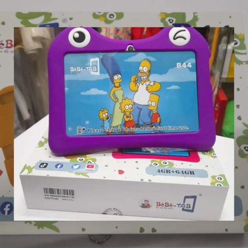 Bebe B44 Educational Kids Tablet - 7" - 64GB ROM - 4GB RAM - WiFi - 3000mAh - Blue