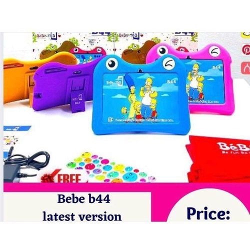 Bebe B44 Educational Kids Tablet - 7" - 64GB ROM - 4GB RAM - WiFi - 3000mAh - Blue