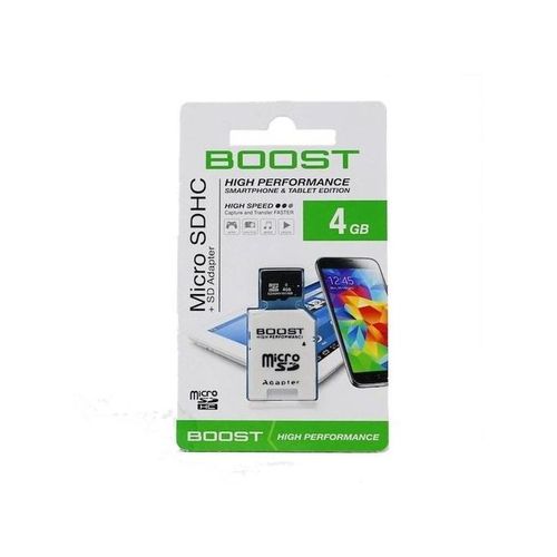 Memory Card - Boost 4GB Micro SD
