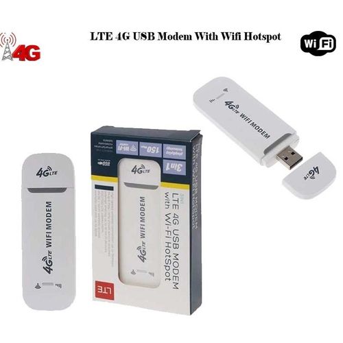 4G LTE USB MODEM With Wi-Fi Hotspot