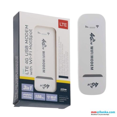 4G LTE USB MODEM With Wi-Fi Hotspot