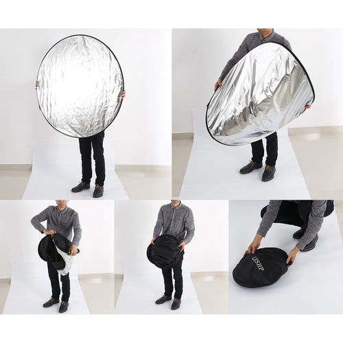 Collapsible 5 In 1 Photography Reflector 110CM
