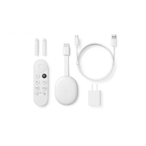 Google Chrome Cast Tv - White, (1YR WRTY)