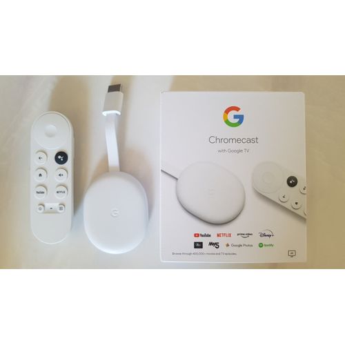 Google Chromecast With Google Tv And Remote