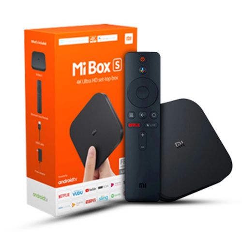 XIAOMI MI BOX S 4K ANDROID TV WITH GOOGLE ASSISTANT REMOTE