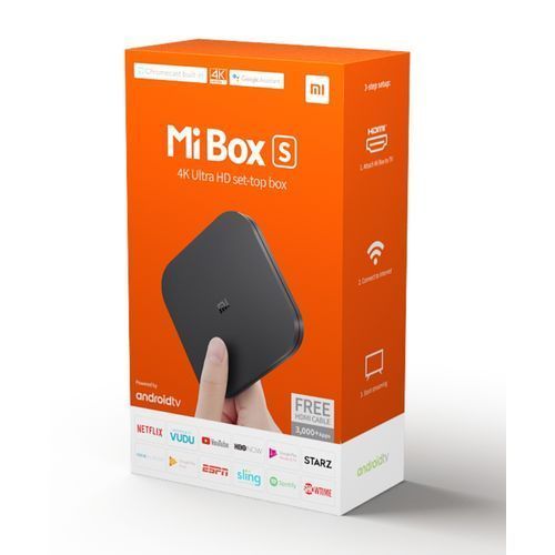 XIAOMI MI BOX S 4K ANDROID TV WITH GOOGLE ASSISTANT REMOTE