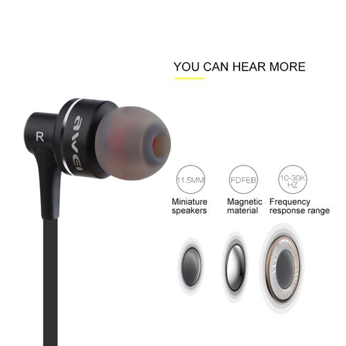 Awei ES-10TY Heavy Bass Earphones