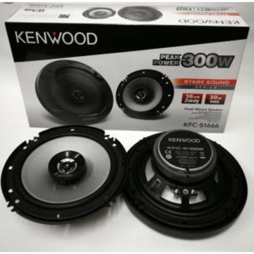 Kenwood 300 Watts Powerful 6 inch speakers