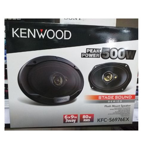 Kenwood 300 Watts Powerful 6 inch speakers