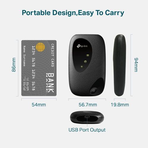 TPLink 4G LTE Portable Mifi M7200 150Mbps 2.4Ghz