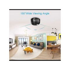 1080P HD WIFI PINHOLE SPY CAMERA with Motion Detection, DC or battery Powered, Micro SD Card Slot, Portable Mini WiFi DIY Hobbie Sport Wearable Mobile Hidden Nanny Cam Spy Gadget