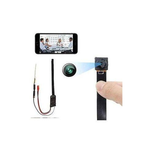 1080P HD WIFI PINHOLE SPY CAMERA with Motion Detection, DC or battery Powered, Micro SD Card Slot, Portable Mini WiFi DIY Hobbie Sport Wearable Mobile Hidden Nanny Cam Spy Gadget